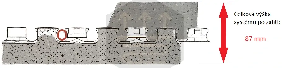 Systémová deska s izolací 30/52